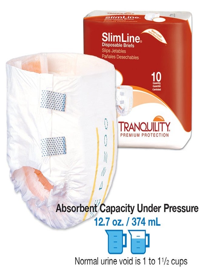 Tranquility Slimline Original Adult Disposable Brief - SM - 20 ct - Image 4